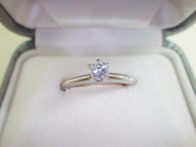 ダイヤモンドリング買取 (0.3ct プラチナ ダイヤモンド)横浜市泉区