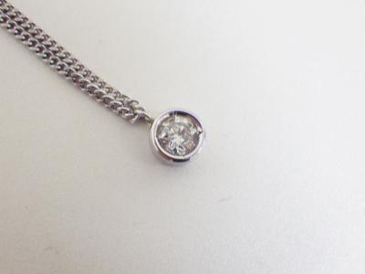 ダイヤモンドネックレス買取 (プラチナネックレス 0.46ct 鑑定書無し)藤沢市長後