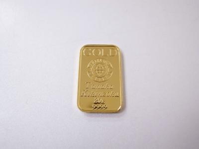 インゴット買取 (K24 純金 ゴールドバー 田中貴金属)藤沢市湘南台