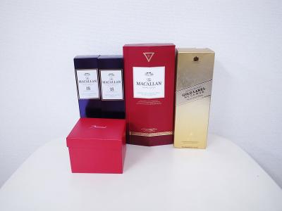 ウイスキー買取 (マッカラン ジョニーウォーカー バカラグラス)藤沢市亀井野