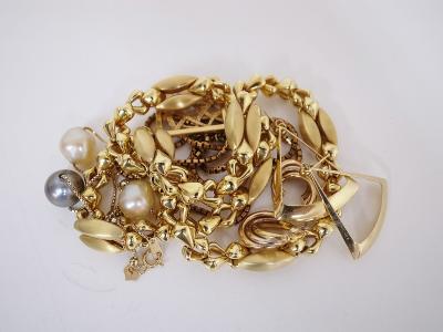 金アクセサリー高価買取 (貴金属 ネックレス ピアス)藤沢市遠藤