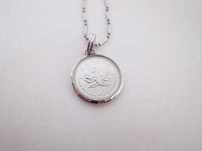 プラチナ貨買取 （金貨　メープル　ネックレス）藤沢市遠藤