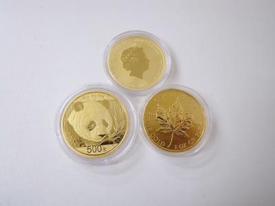 金貨買い取り (パンダ メープル エリザベス)藤沢市善行坂