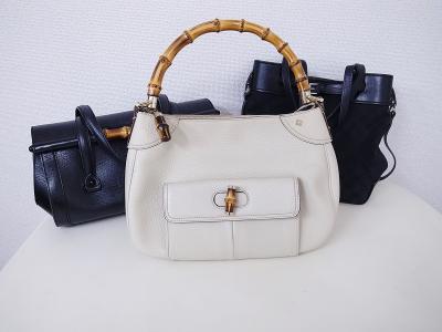 グッチ買取 (バンブー ブランドバッグ GUCCI)藤沢市亀井野