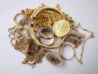 ゴールドアクセサリー買取 (リング ネックレス 金貨)藤沢市鵠沼桜が岡