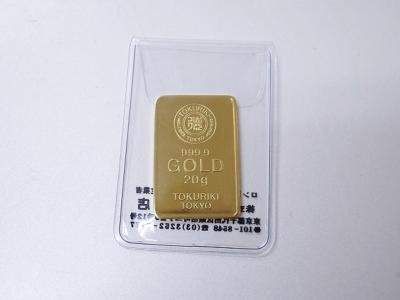 地金買取 (徳力 ゴールドバー)