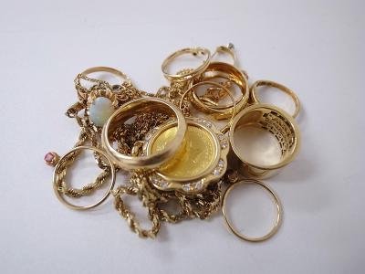 金アクセサリー買取 （指輪　金貨　ネックレス）藤沢市石川