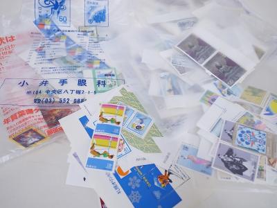 切手買取り （切手シート　バラ　お年玉切手）横浜市戸塚区