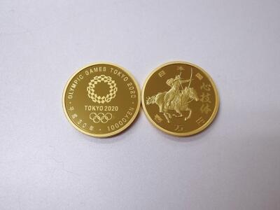 東京オリンピック金貨1万円買取
