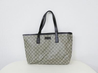グッチPVCトート買取