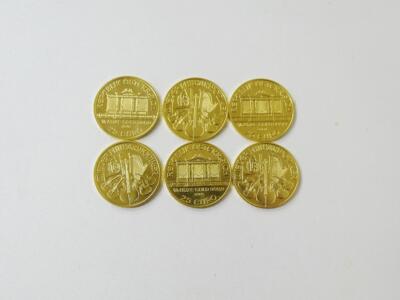ウィーンフィルハーモニー金貨買取