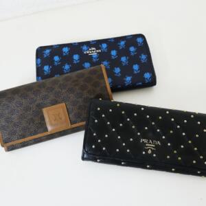 使い込まれたブランド財布買取