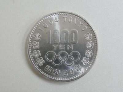 オリンピック1000円銀貨買取
